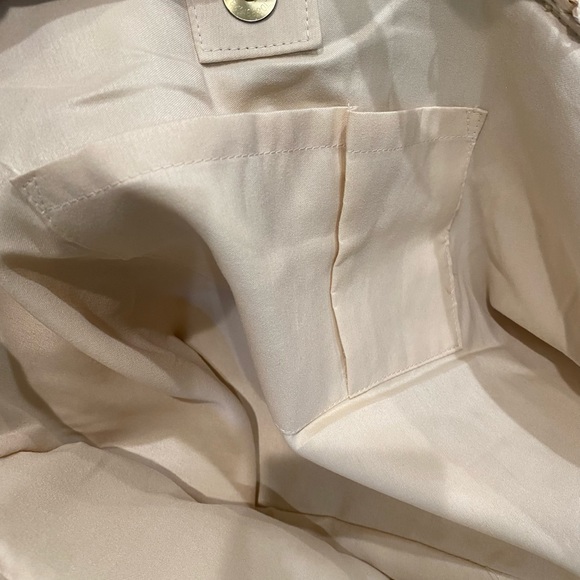 STRAW STUDIOS tote!🇺🇸patriotic and practical! Inside is fully lined w/pockets! - Picture 5 of 11